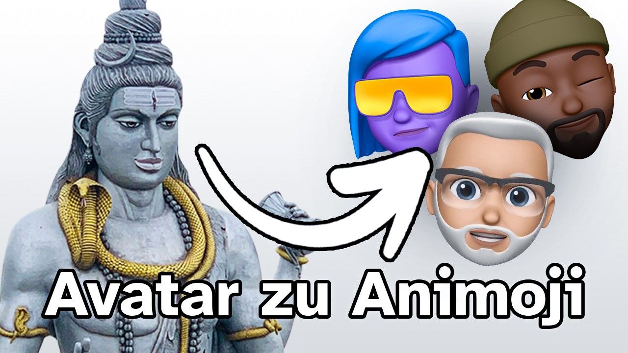 Avatar zu Animoji