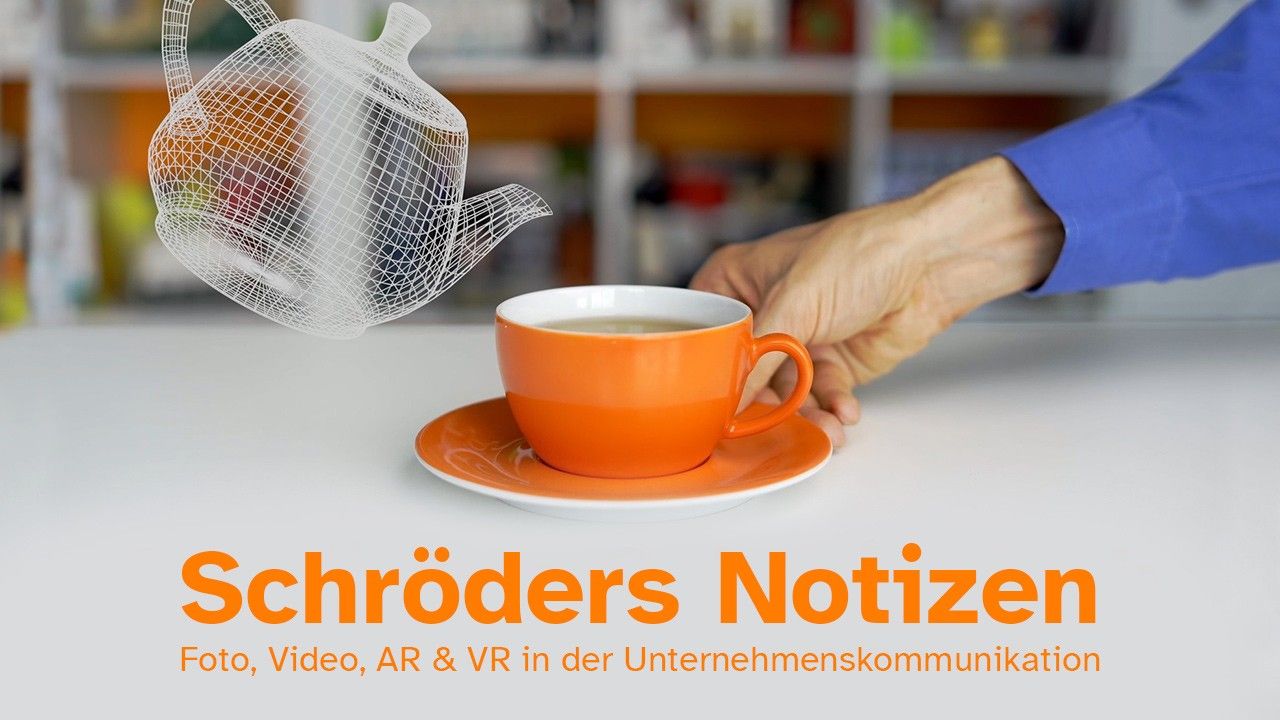 Wireframe-Teekanne giesst Tee in echte Tasse