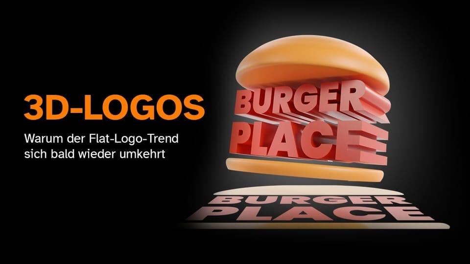 3D Logo Burger Place – viSales