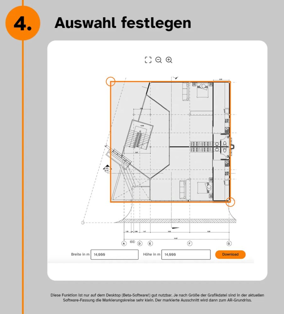 Auswahl festlegen – viSales