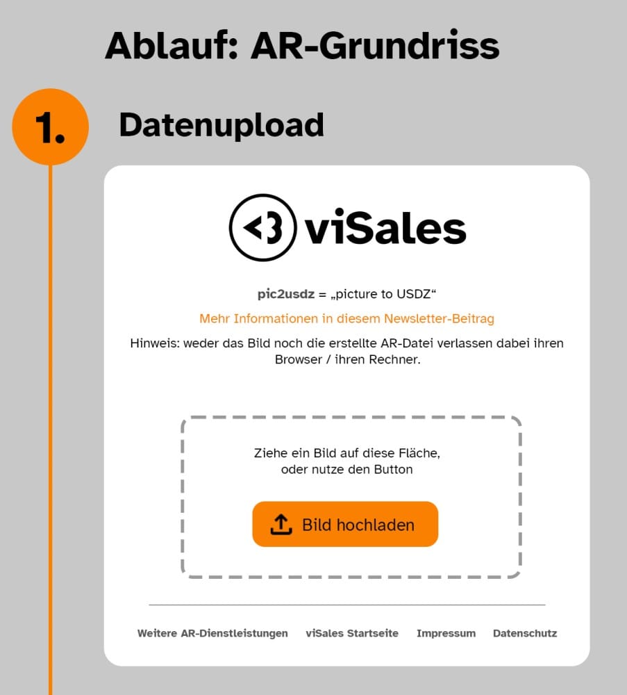 Datenupload – viSales