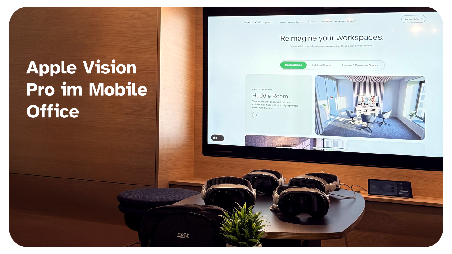 Apple Vision Pro Mobile Office – viSales