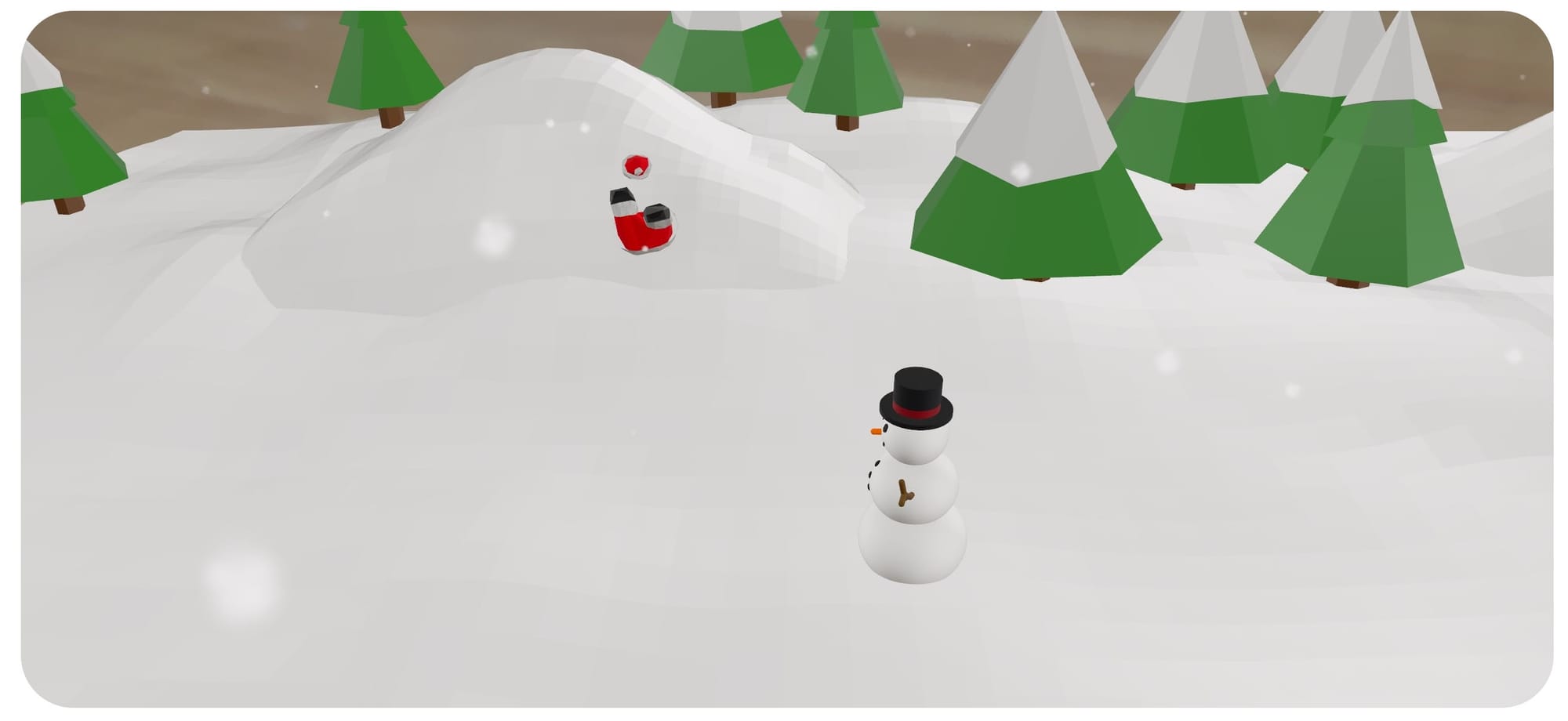 Weihnachten Augmented Reality Schneemann – viSales