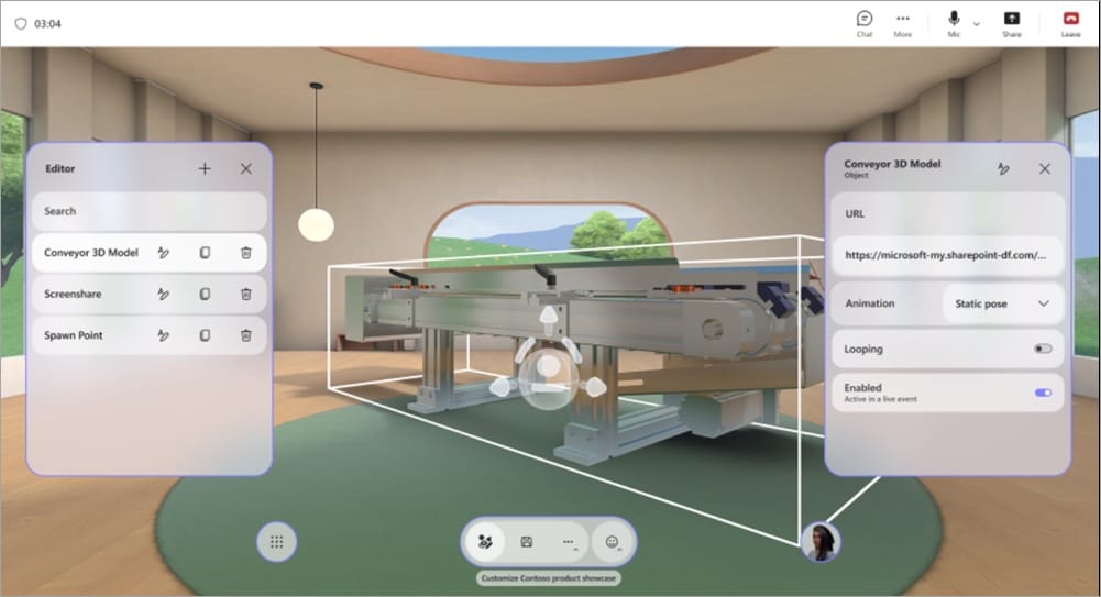 3D Objekt Immersive Event – viSales