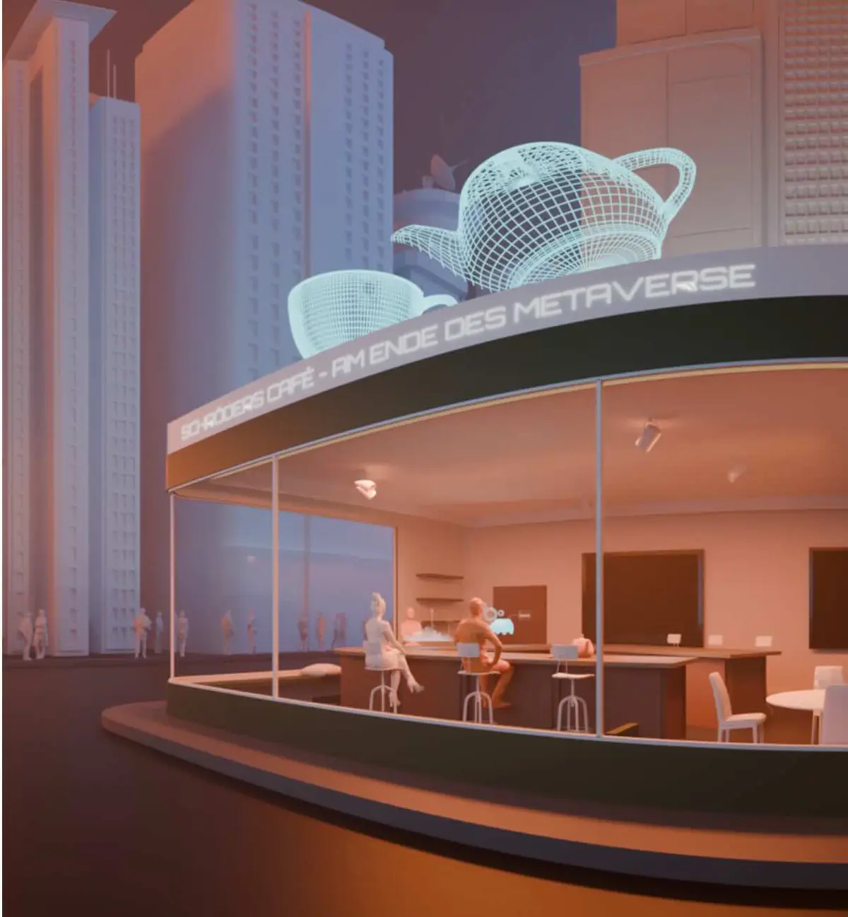 Cafe am Ende des Metaverse – viSales
