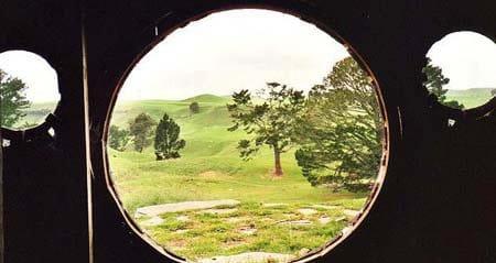 Hobbiton-Drehort in Neuseeland 2001 – Originalkulisse Herr der Ringe