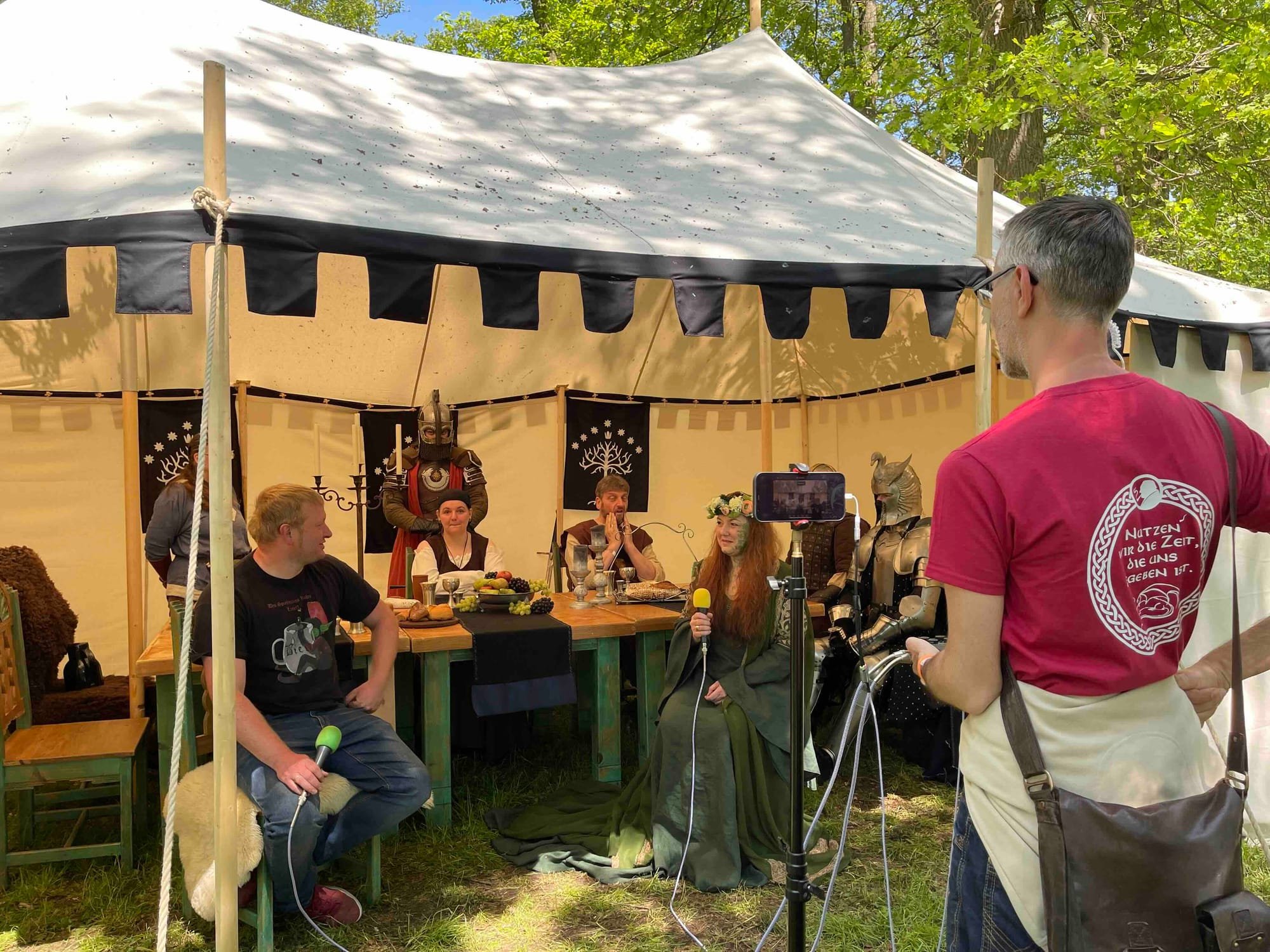 Interview bei den Tolkien Tagen Geldern