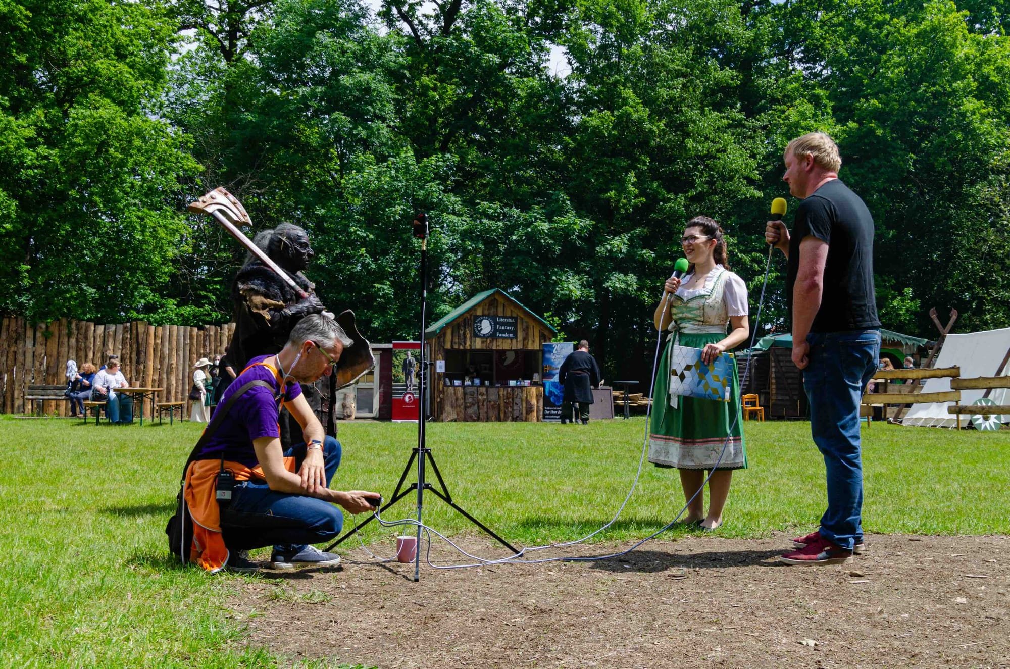 Livestream-Interview Tolkien Tage Geldern