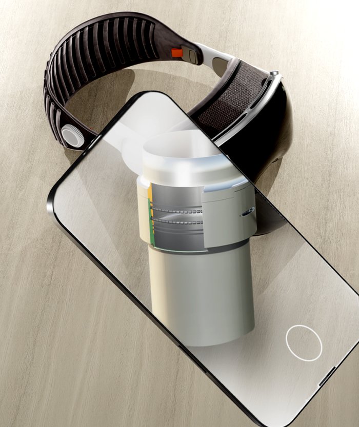 Augmented-Reality-Anwendung von viSales auf der Apple Vision Pro