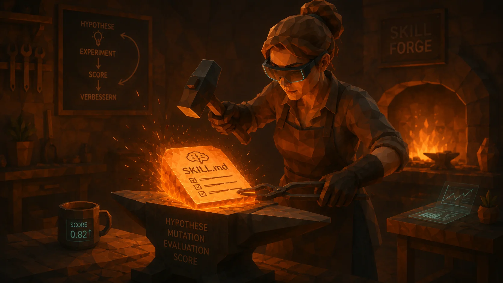 Skill Forge — autonomer Skill-Optimierungs-Loop für Claude