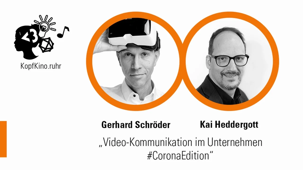 Video-Kommunikation im Unternehmen — CoronaEdition, KopfKino Ep. 52 — KopfKino Ep. 52