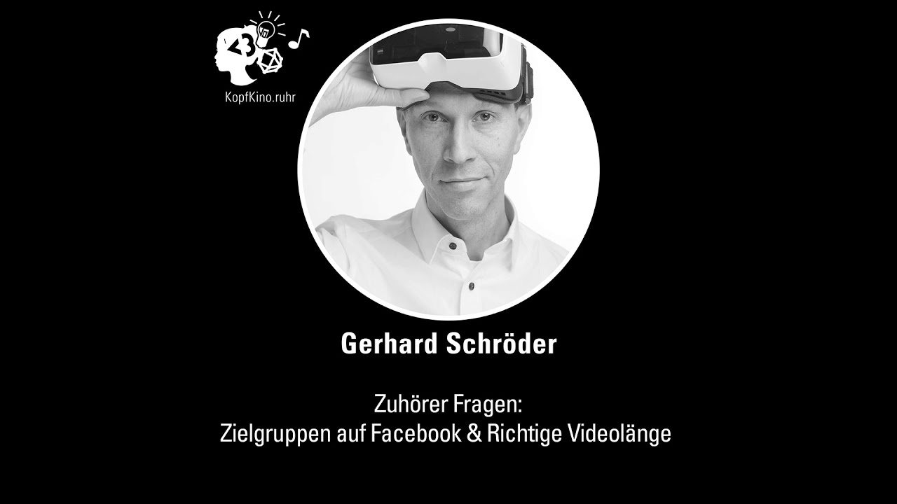 Zuhörer Fragen: Zielgruppen auf Facebook, KopfKino Ep. 31 — KopfKino Ep. 31