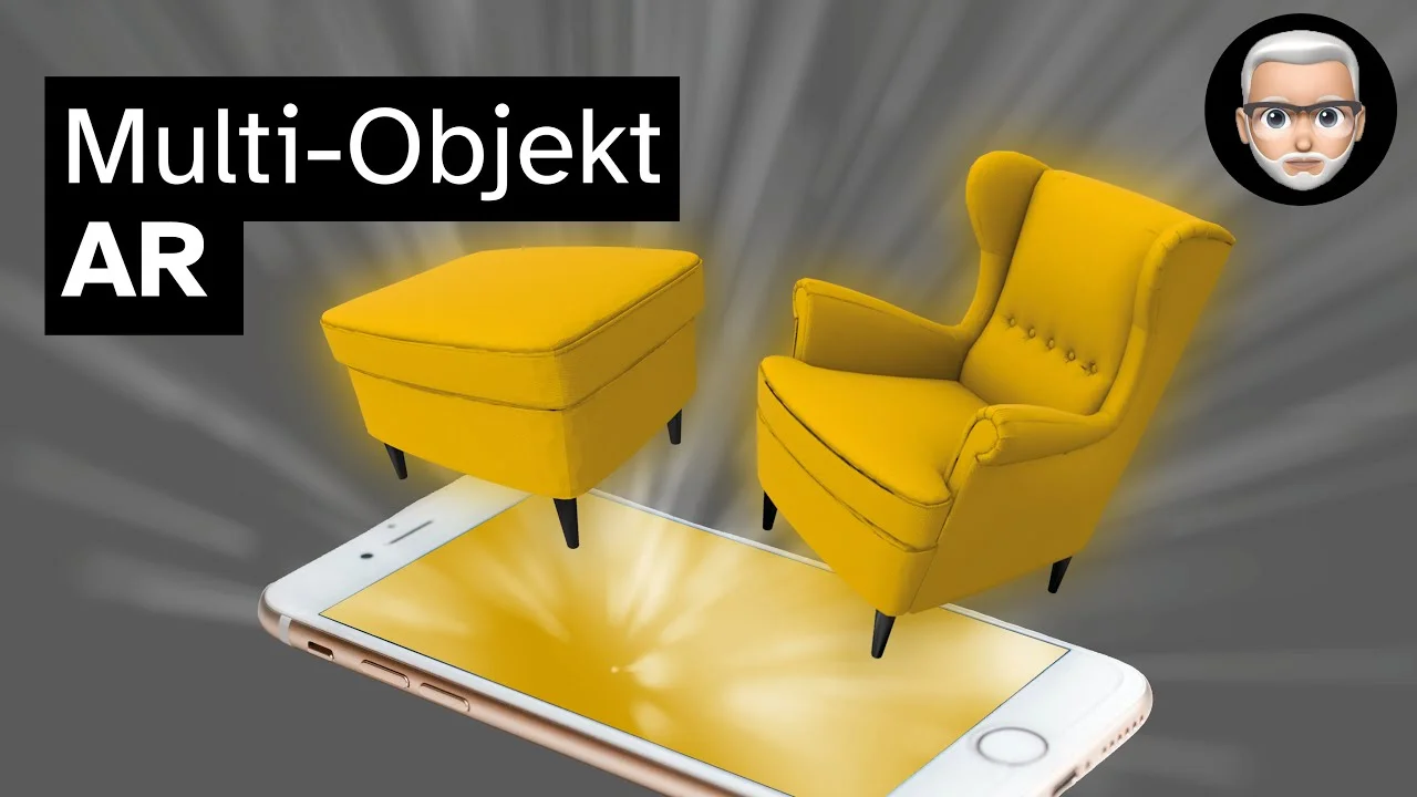 Multi-Objekt-AR via Apple USDZ — USD-Updates