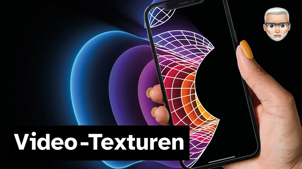 Video-Texturen — AR-Funktionen mit der Keynote enthüllt