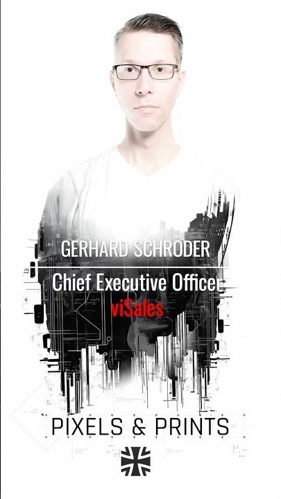 Gerhard Schröder (viSales) beim Vortrag vor Bundeswehrangehörigen in der Kaserne Strausberg