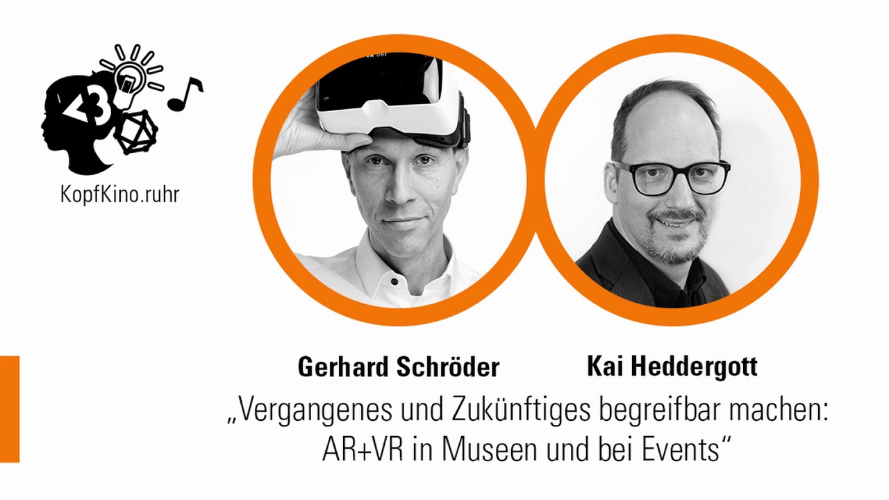 Vergangenes und Zukünftiges begreifbar machen: AR+VR in Museen, KopfKino Ep. 51 — KopfKino Ep. 51