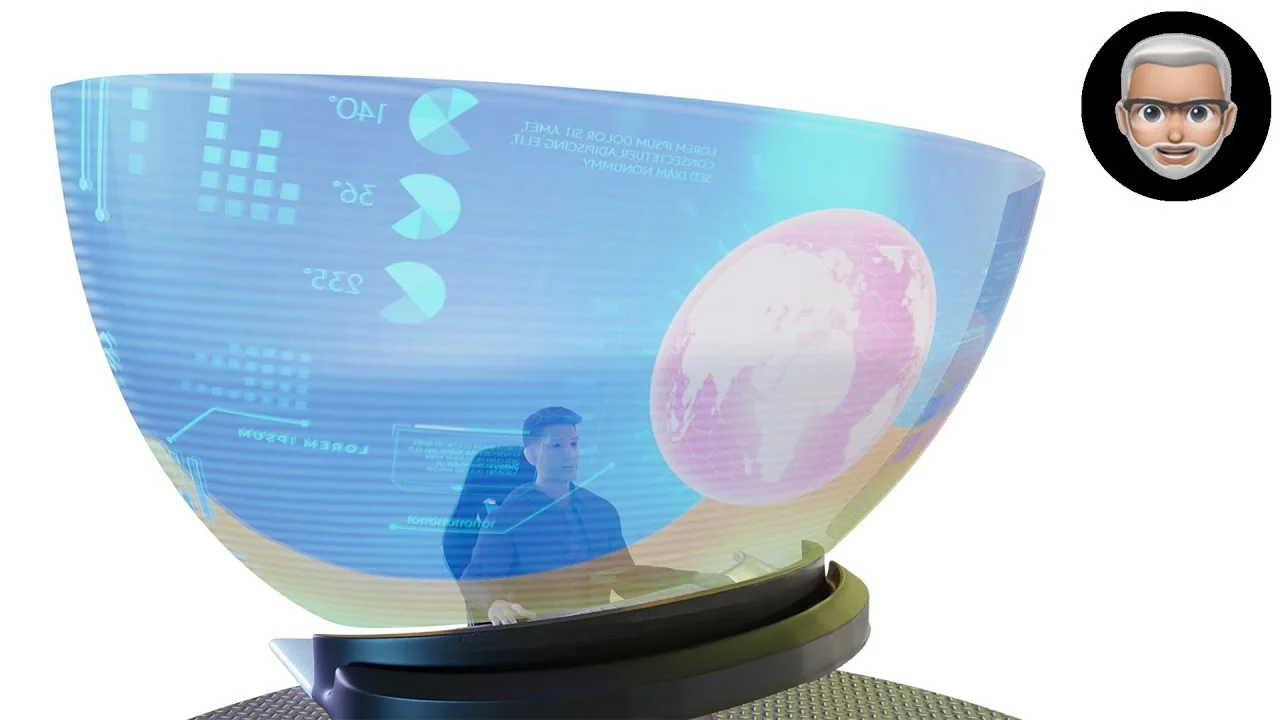 Holo-Monitor aus Avatar 1 als AR-Demo — USD-Updates