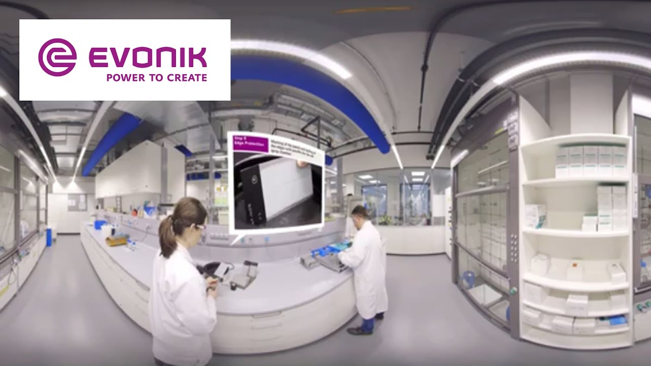 Evonik 360°-Video: Produktionsumgebung räumlich erleben, Video ansehen