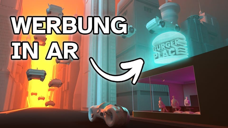 Wenn Holografie-Bladerunner-Style-Werbung auf deutsches Recht trifft