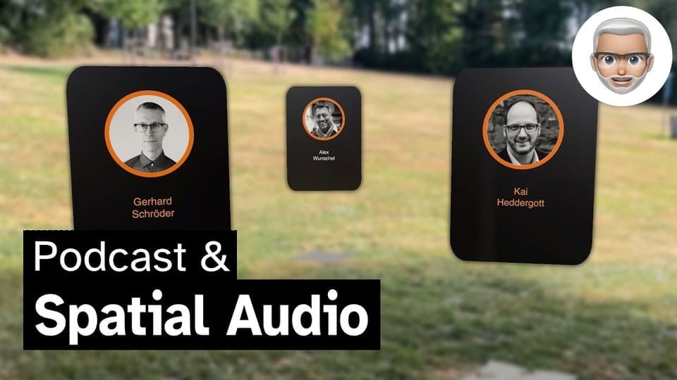 Hörgenuss: Spatial-Audio-Podcast via USDZ & Apple Augmented Reality