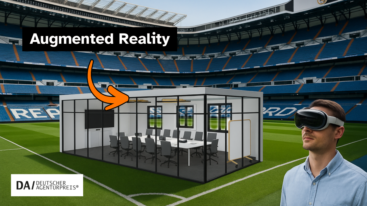 Fallbeispiel Zgoll: Wenn das Fußballstadion zum Augmented Reality-Showroom wird