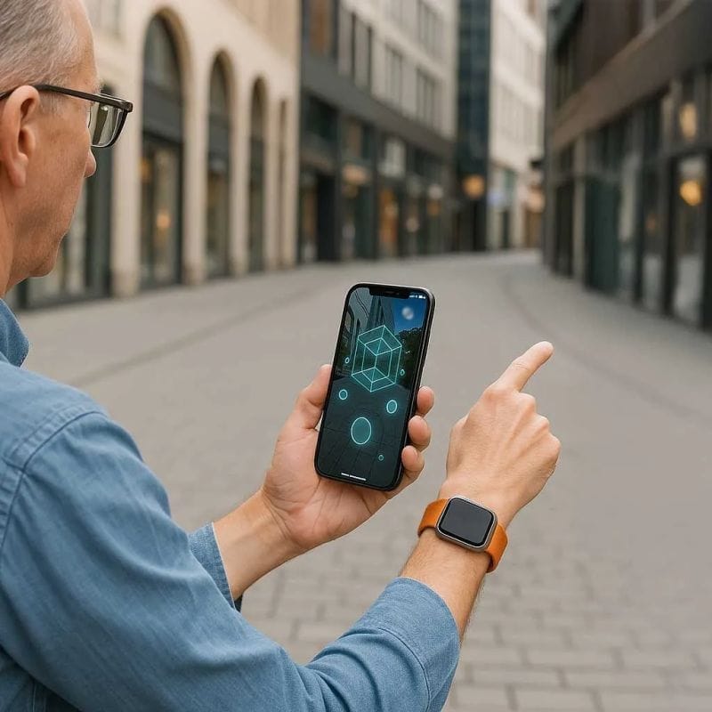 Gestensteuerung statt Display-Steuerung = Bessere AR-UX