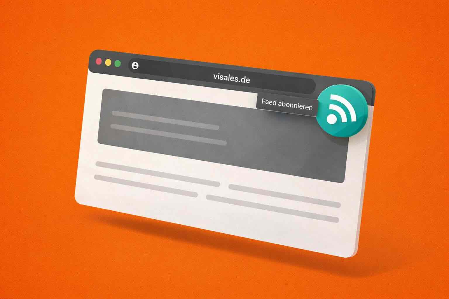 RSS-Button für das offene Web