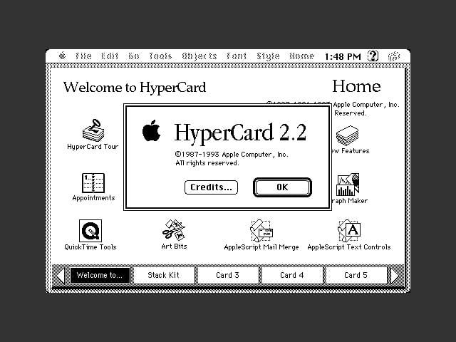 HyperCard: Das Tool, das das Web hätte sein können