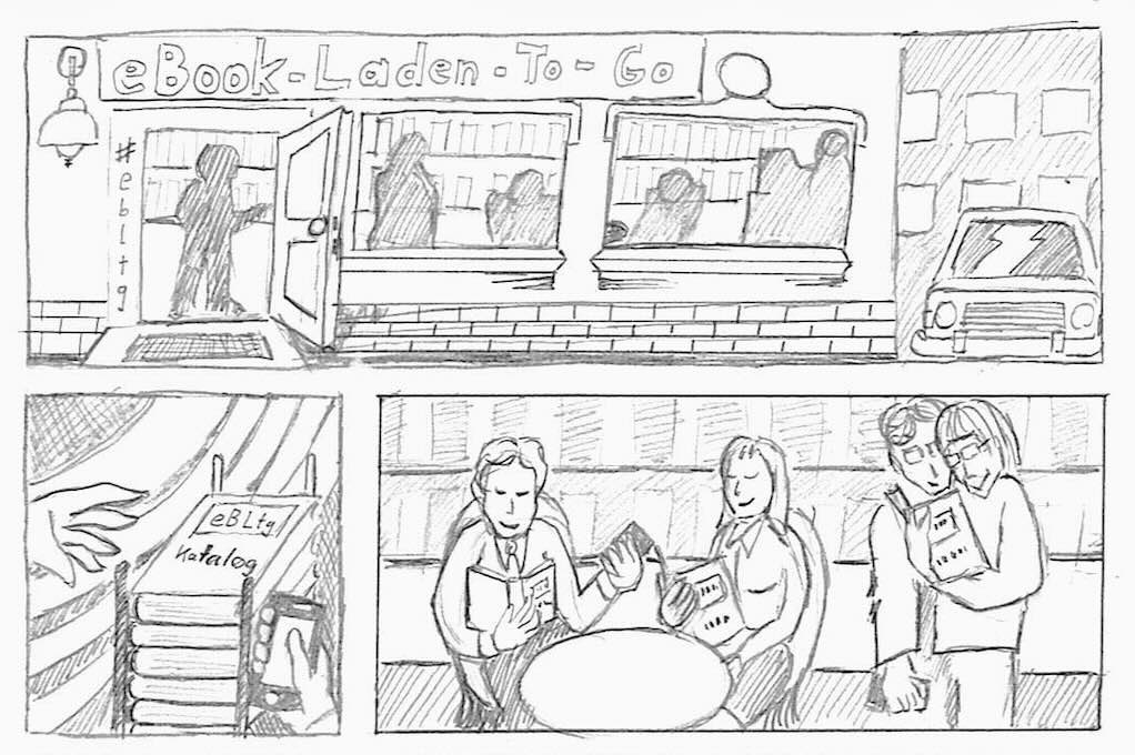 eBook-Laden-2-Go: 2012 hatte ich einen QR-Code-Laden. Ohne Laden.