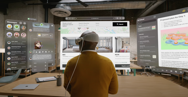 Arbeitstier: Vision Pro von Apple für den deutschen Mittelstand
