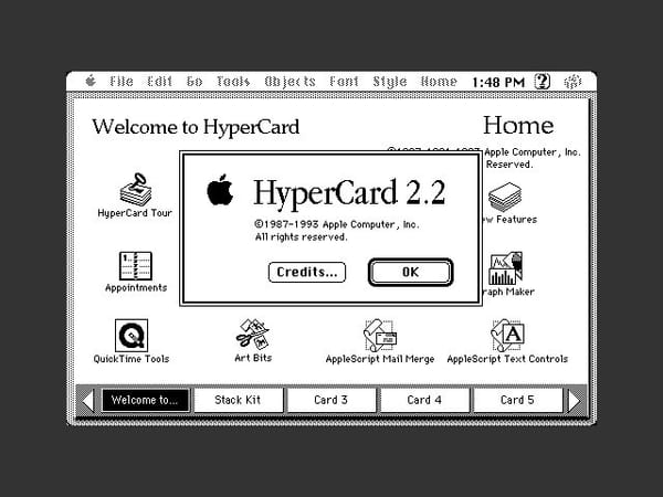 HyperCard: Das Tool, das das Web hätte sein können